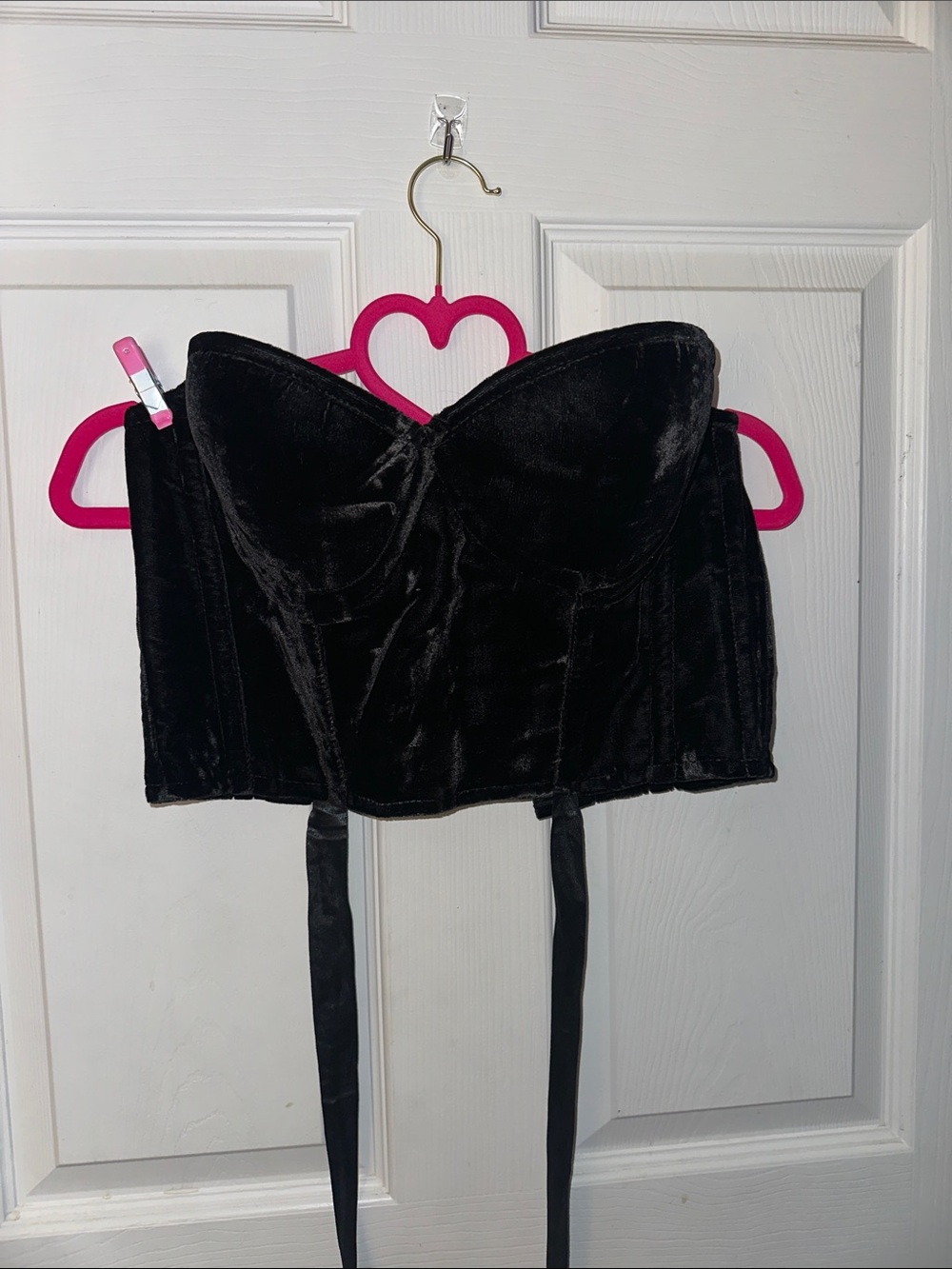 Cropped Strapless Corset
